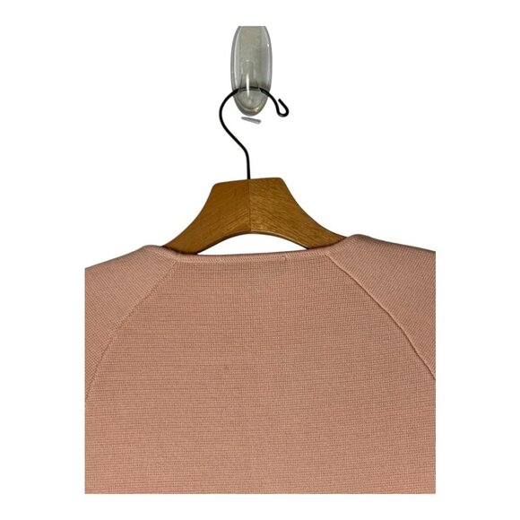 Ann Taylor Sweater Women XS Pink Wool Blend Jeweled Neckline Pullover Preppy - Picture 5 of 9